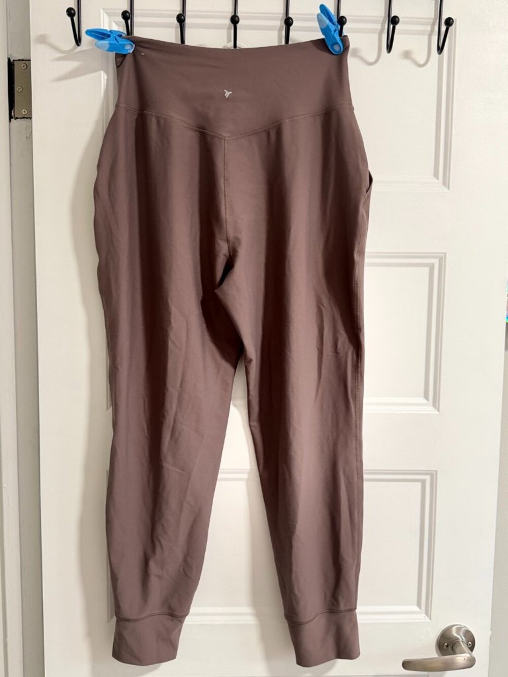 Old Navy High-Waisted PowerSoft Joggers L – Taupe